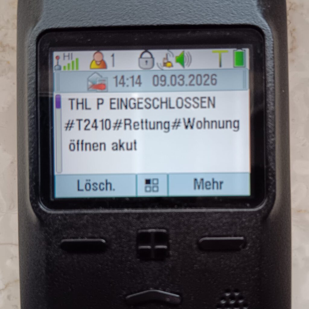 Symbolbild Person Eingeschlossen